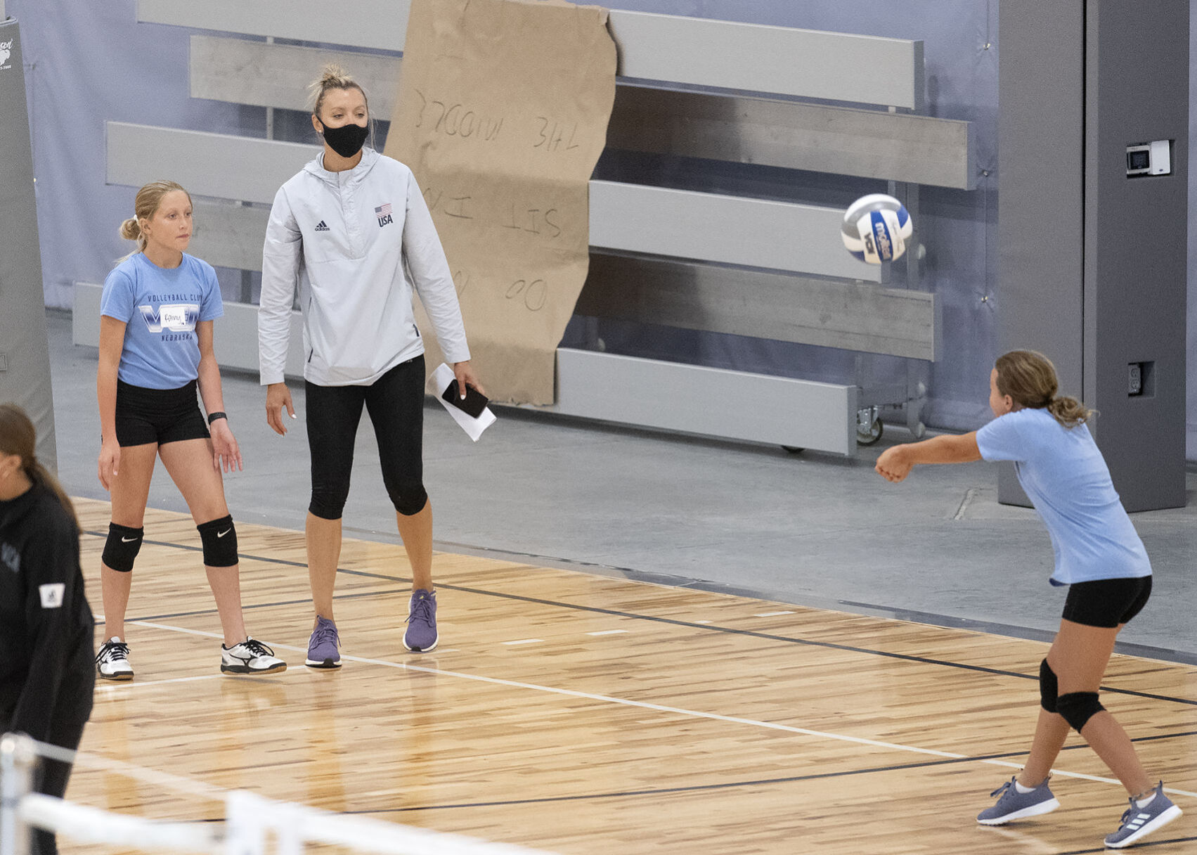 Jordan Larson volleyball camp, 7.22